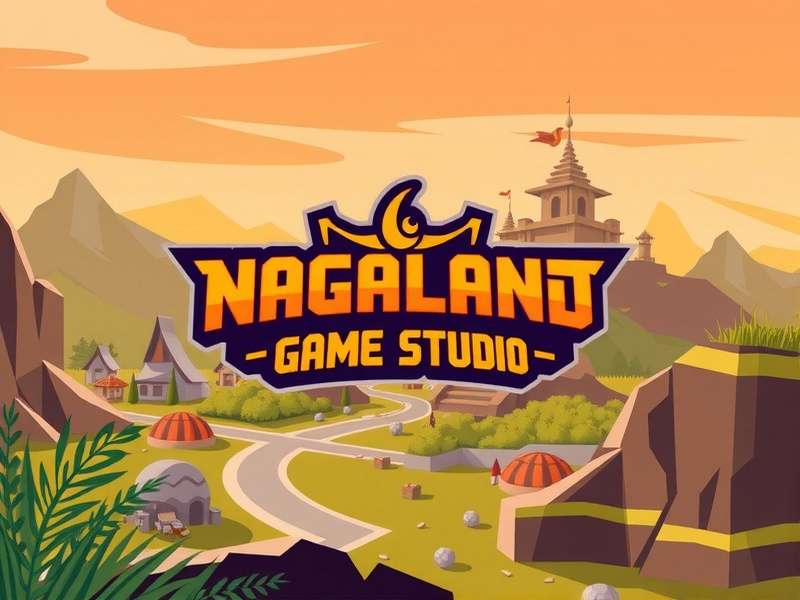 Game development team working in Kohima office